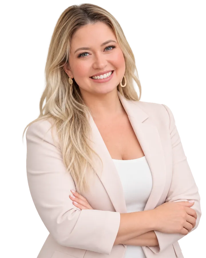 Michelle Beck, corretora de imóveis